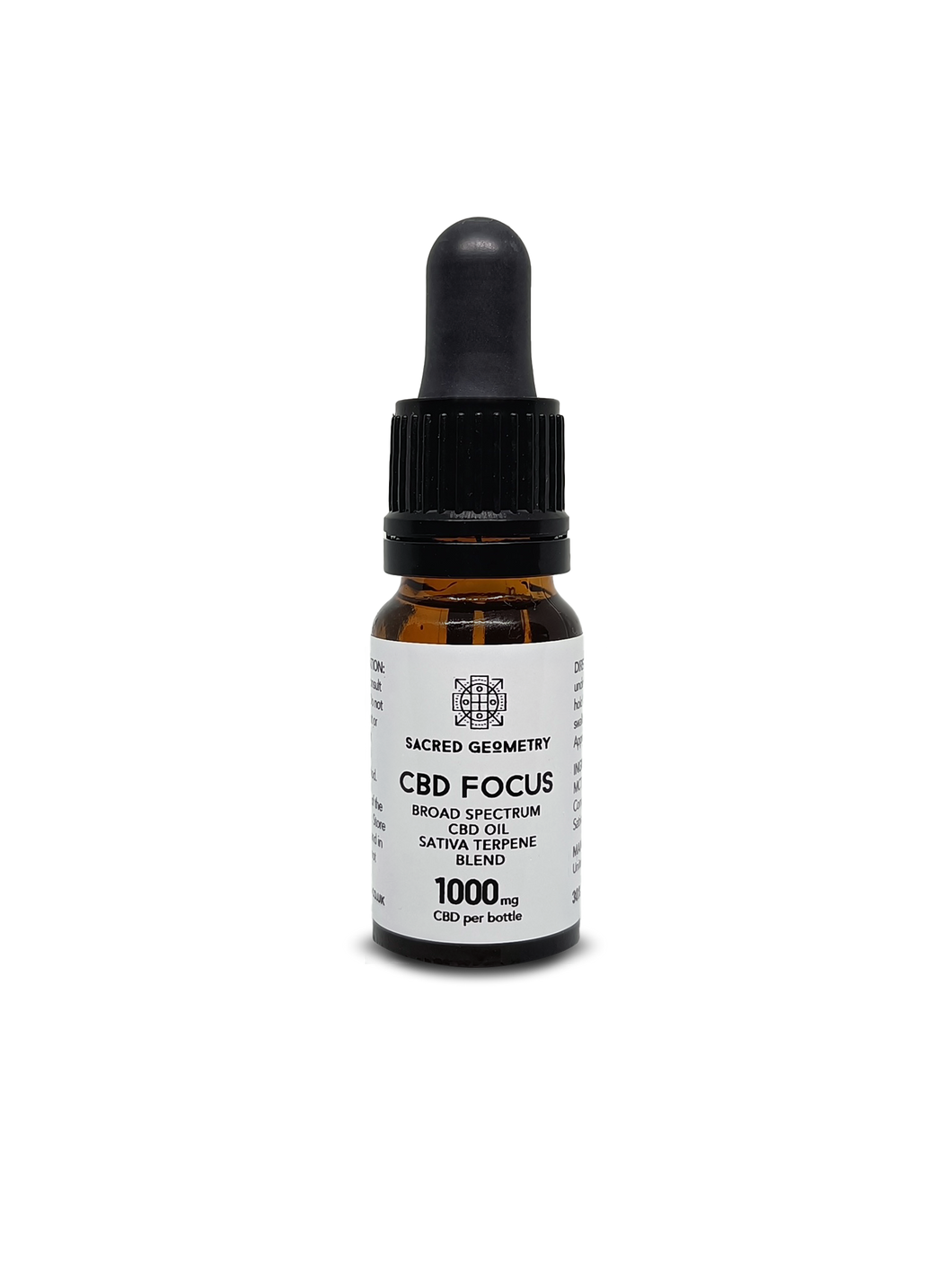 CBD Focus 1000 Broad Spectrum Oil 10ml